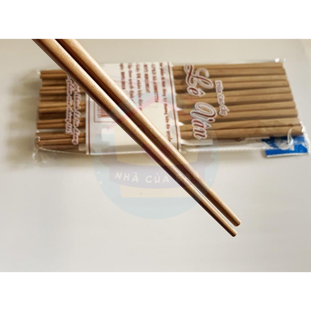 10 đôi đũa Gỗ Lê Vân Hàng Việt Nam Chất Lượng Cao cho bữa ăn thêm ấm cúng. Giá rẻ, hàng Việt Nam chất lượng cao