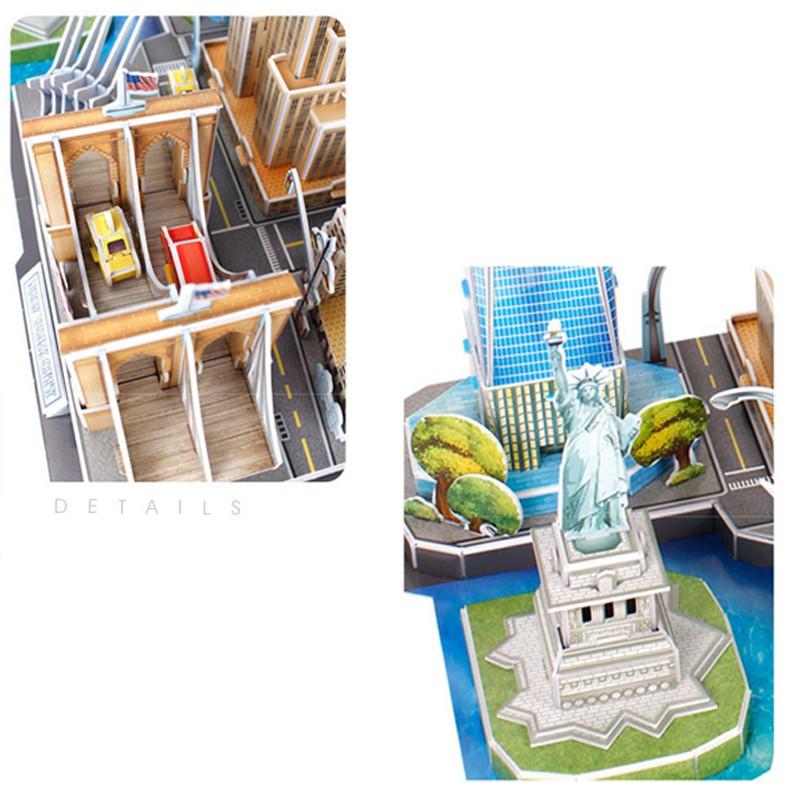 Mô hình giấy 3D - City Line New York - MC255h