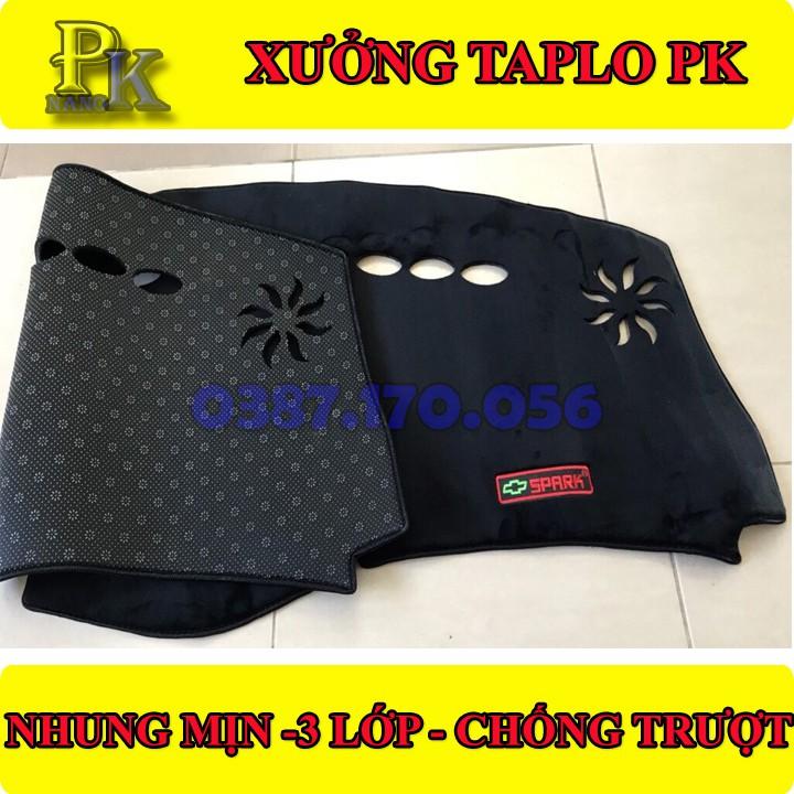 THẢM CHỐNG NÓNG TAPLO 3 LỚP XE CHEVROLET SPARK 2008-2016– CHUẨN FORM