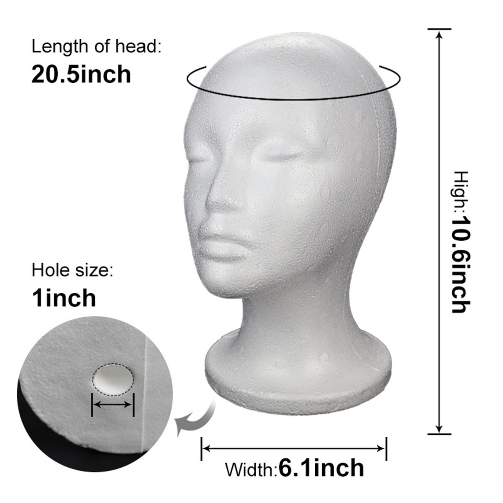 Female Foam Mannequin  Caps  Display Holder Accessories Fashion