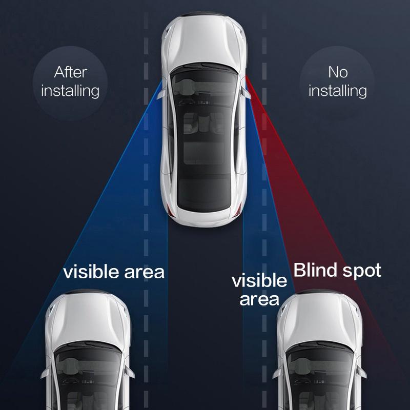 Gương Chiếu Hậu Góc Rộng Xoay 360 Độ Cho Xe Hơi