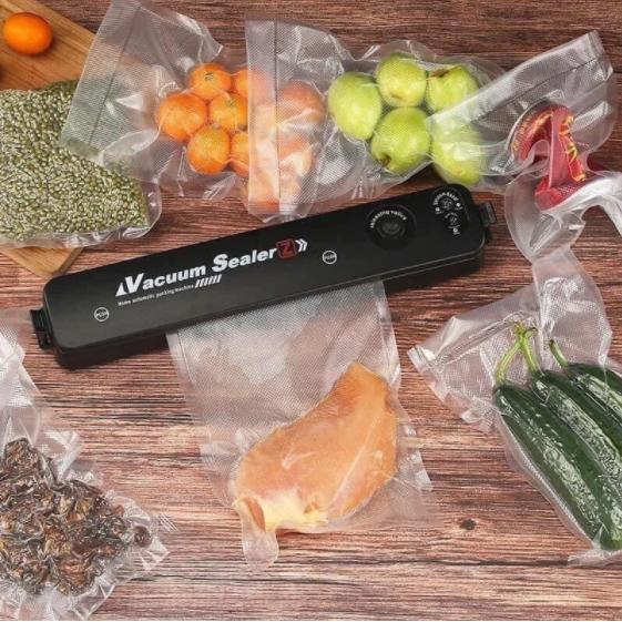 Máy hút chân không và hàn miệng túi thực phẩm VACUUM SEALER Z hút khỏe, hết khí - Tặng 10 túi hút chuyên dụng