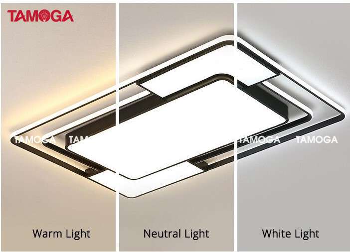 Đèn ốp trần hiện đại TAMOGA ALVAS 8519 + Tặng kèm khiển