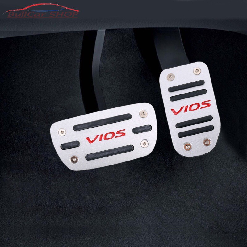 Bọc đệm chân phanh, chân ga theo xe Toyota Vios 2014-2021