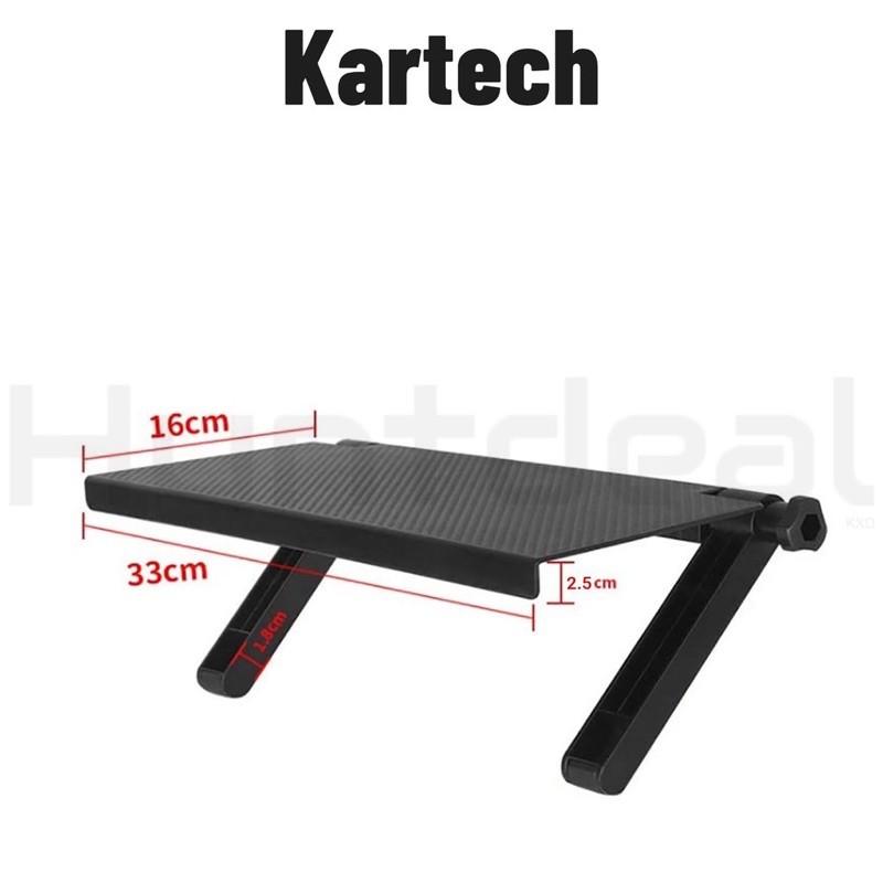 Giá Để Đồ Gác Trên Màn Hình Máy Tính - Tivi Q10 - Screen Top Shelf - Khay Để 32CM - Chốt Khóa Chặt Và An Toàn