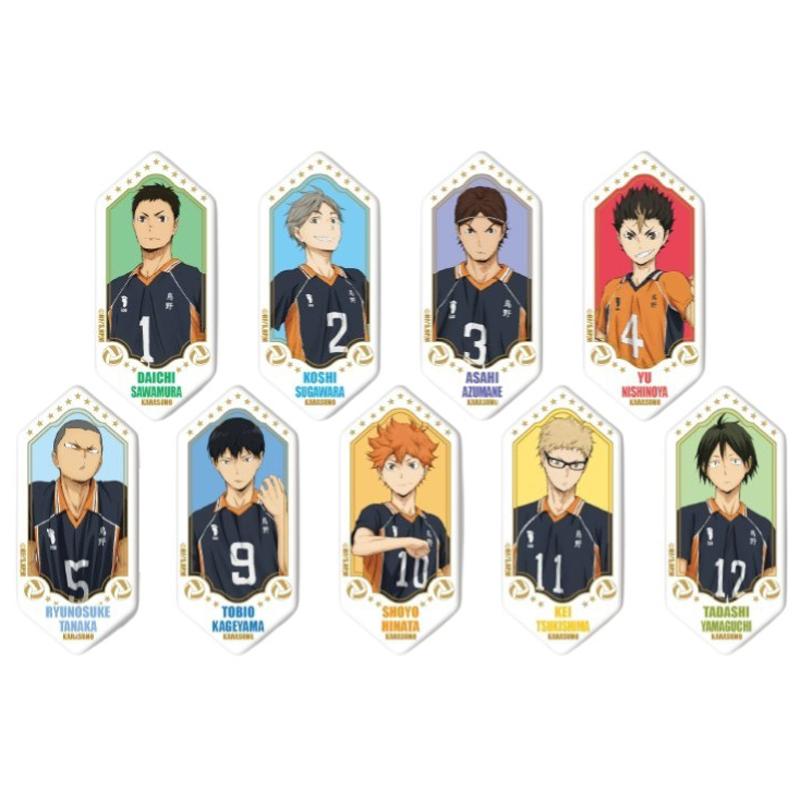 Huy Hiệu Trang Trí Haikyuu - Karasuno - Nullset - ToTy NK01 (Mẫu Sản Phẩm Bên Trong Là Ngẫu Nhiên)