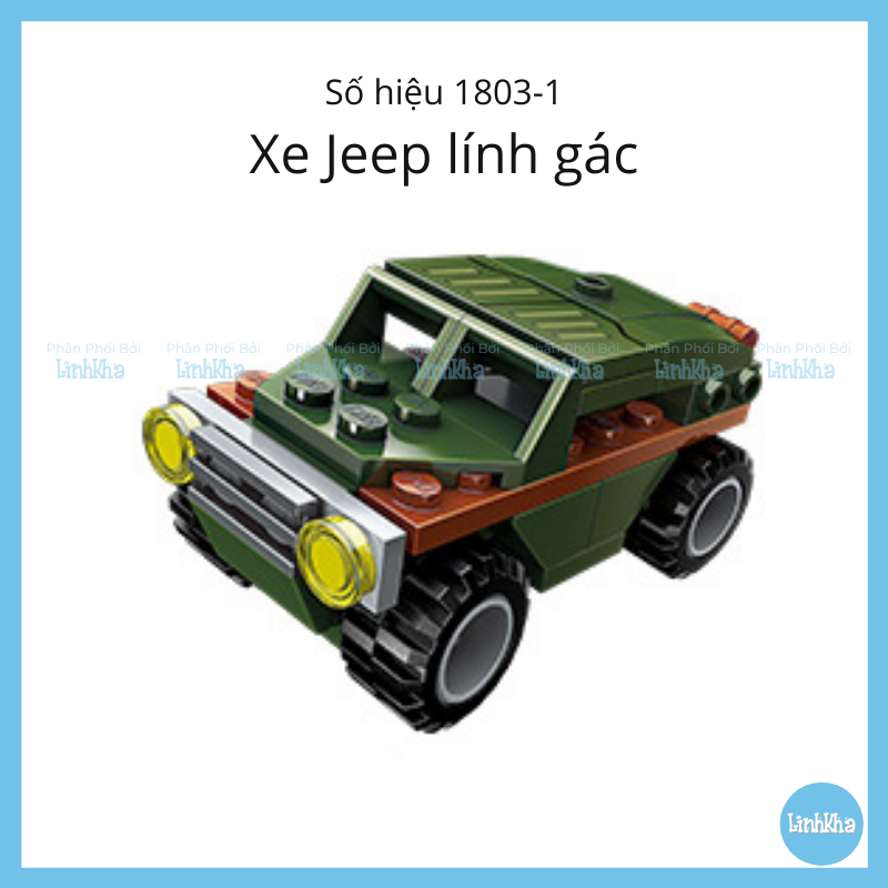 Đồ Chơi Xếp Hình 8 trong 1 - Bộ gồm 8 hộp ráp thành xe tăng Chiến Xa Lội Nước Qman 1803 - Cho bé 6Y+