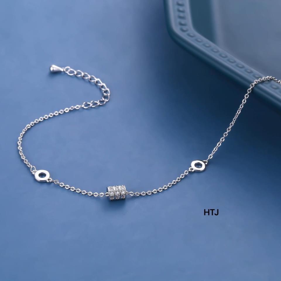 Lắc tay bạc nữ CỰC ĐẸP vòng bạc nữ thiết kế đơn giản kiểu dáng mới đẹp,vòng tay bạc đơn giản nhẹ nhàng