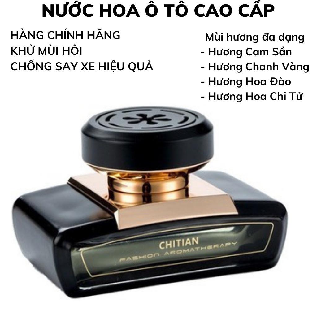 Nước Hoa Ô tô Xe Hơi Cao Cấp CHITIAN nhập khẩu Đặt Taplo Khử Mùi, Hương Dịu Nhẹ, Độc Lạ