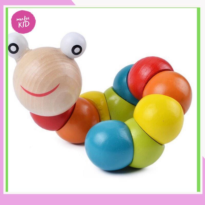Đồ Chơi Gỗ - Combo 5 món đồ chơi gỗ an toàn cho bé- phát triển trí tuệ