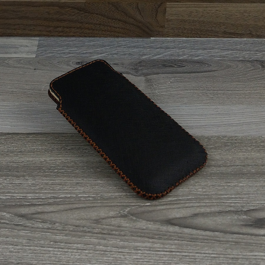 Bao Da Túi Rút Samsung Galaxy s10 Da Bò Safiano