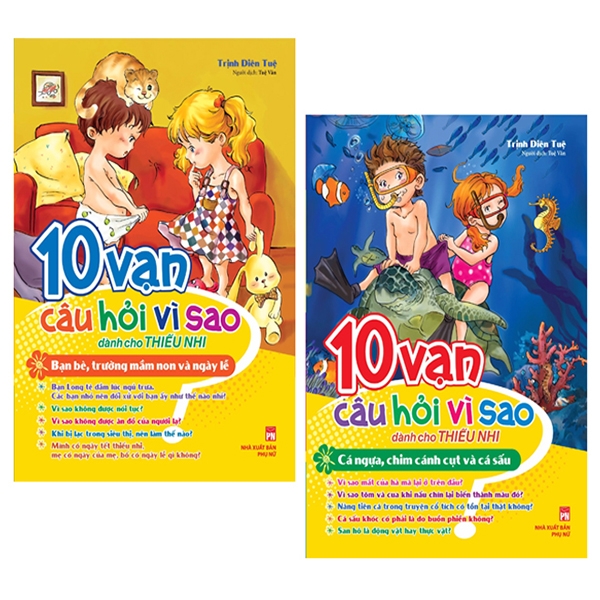 Combo 10 Vạn Câu Hỏi Vì Sao Dành Cho Thiếu Nhi
