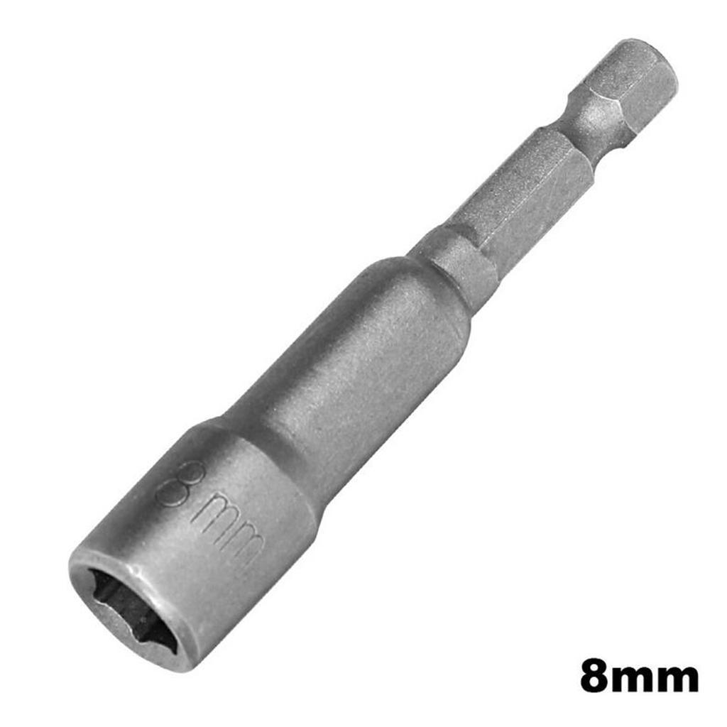 Drill Bits Hexagon Socket Magnetic Sleeve Sets Screwdriver Nozzle Nut Driver Hex Socket Adapter DIY Household Auto Power Tools Accs