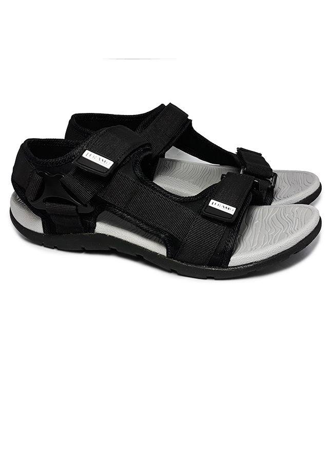 Giày Sandal Nam Quai Chéo Terramo TRM29 Đen