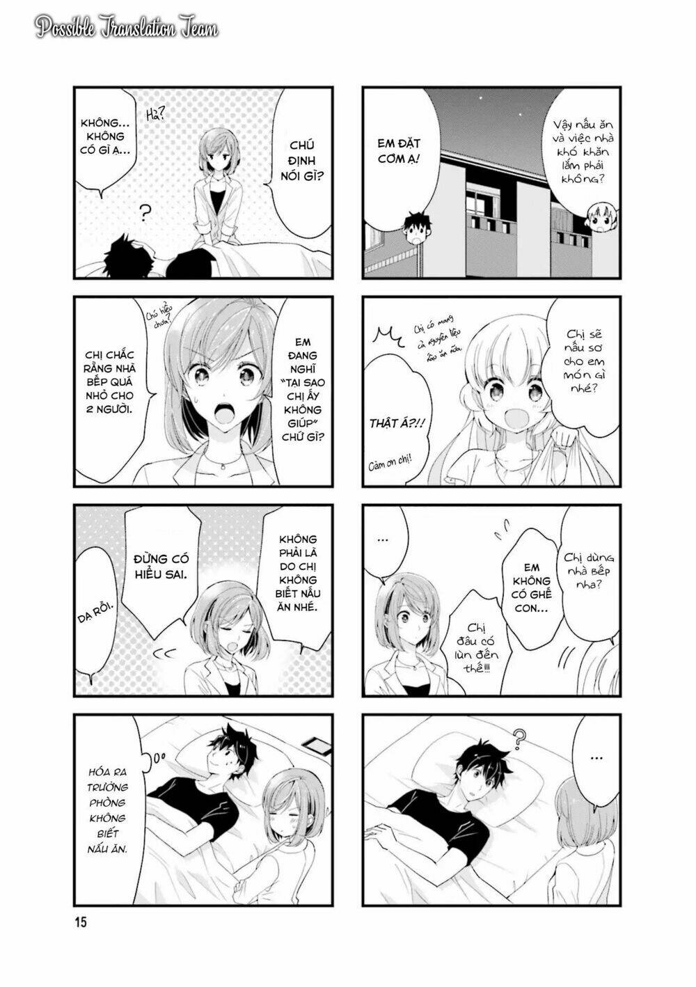 senpai nhỏ nhắn của tôi rất dễ thương chapter 17 7