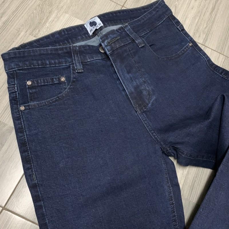 quần bò jeans nam trung niên hàng đep dày dăn chất co giãn cho người 50kg đến 85kg