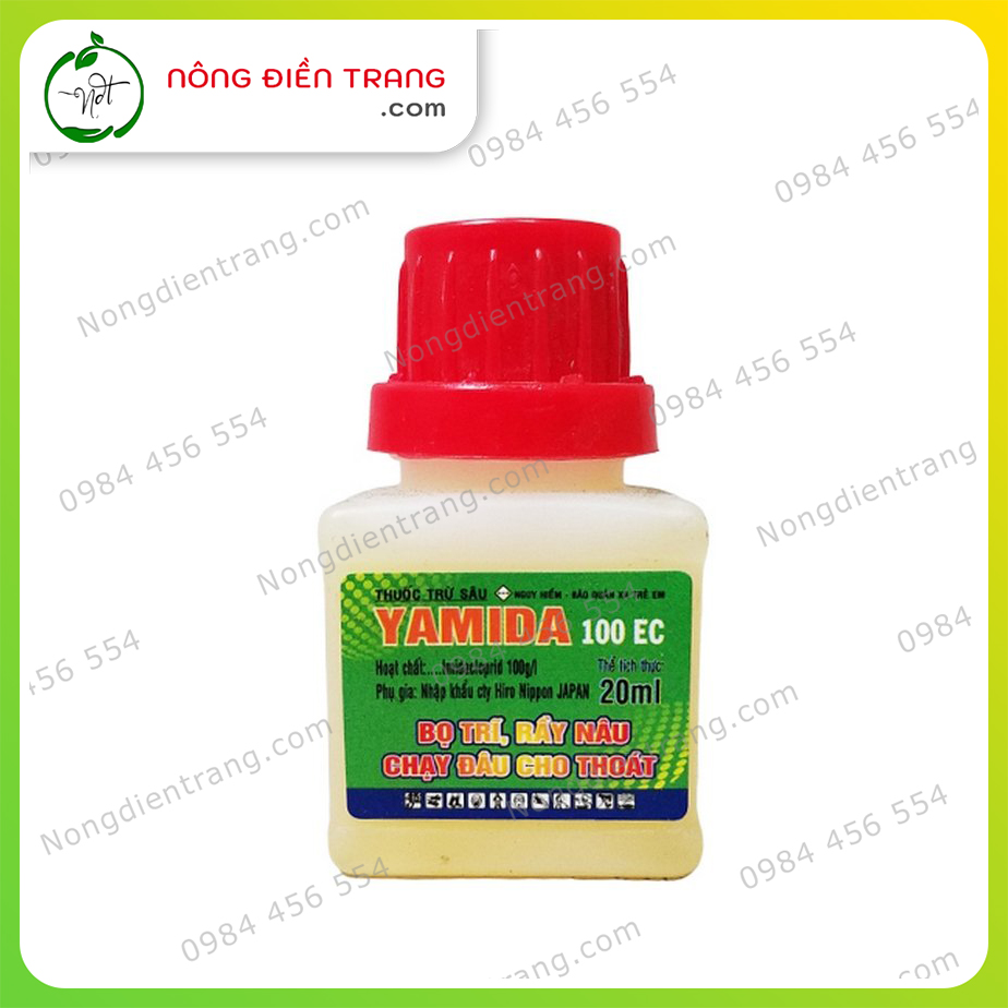 YAMIDA 100EC Trừ Bọ Trĩ Rầy Nâu - Chai 20ml VTNN Nông Điền Trang