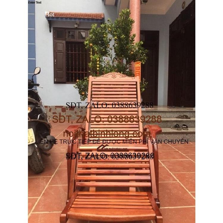 Ghế lười gỗ lim