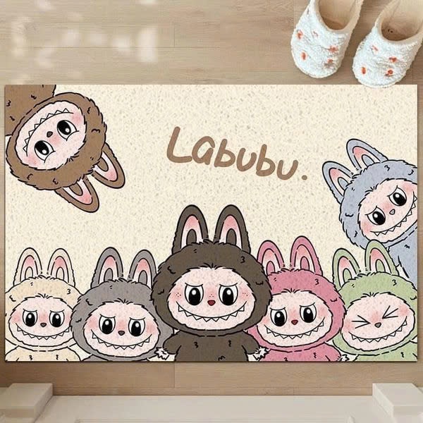 THẢM NỈ  THẤM HÚT CHỐNG TRƯỢT “LABUBU” SIÊUUU HOT - Hàng chính hãng