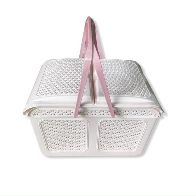 Làn nhựa, giỏ nhựa đựng đồ cho bé 2604