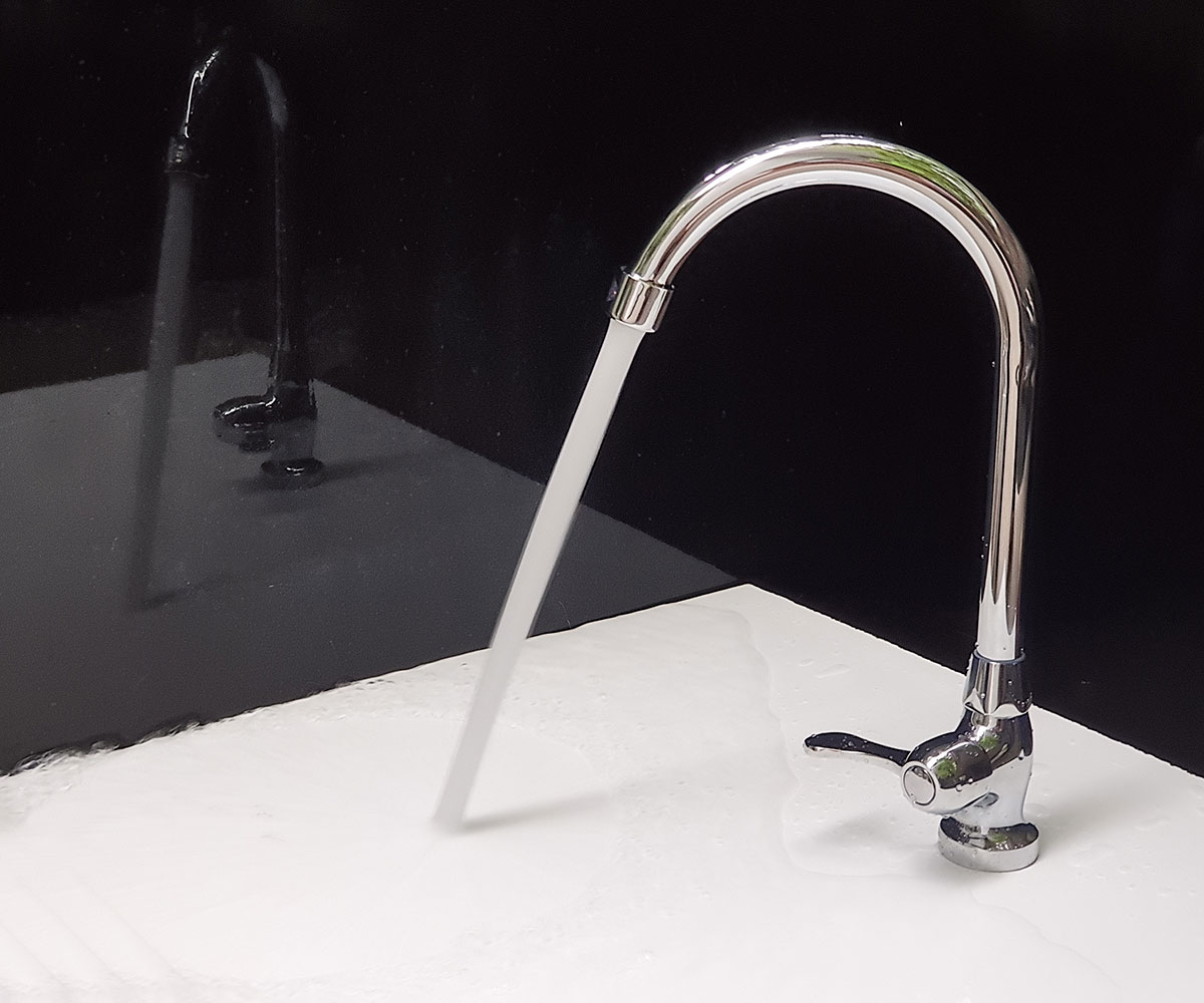 Vòi rửa chén lạnh Đồng mạ Chrome Eurolife EL-RC05