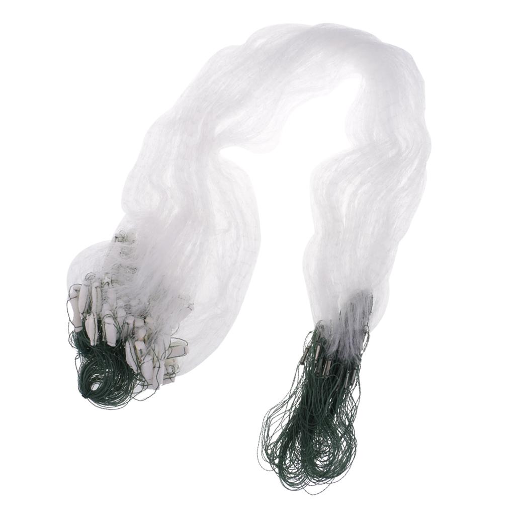 Fishing Net Monofilament Gill   Net with float 1 layer 25m