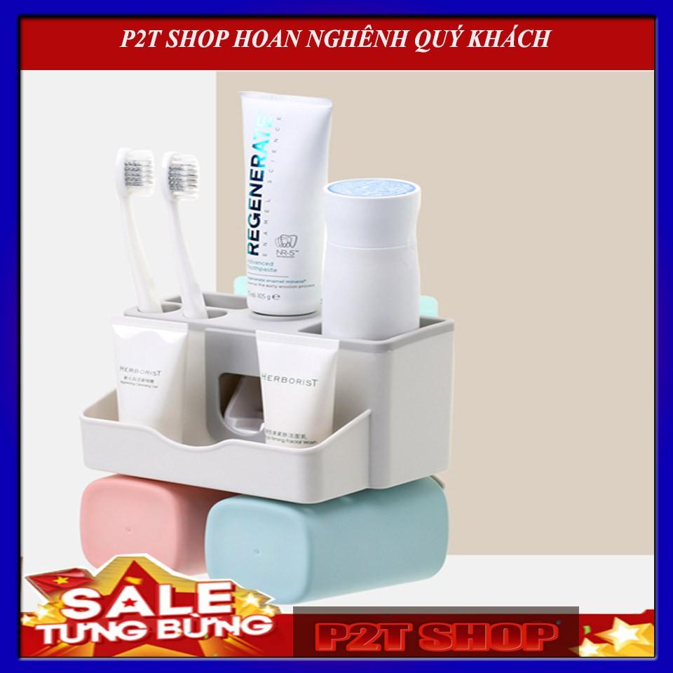BỘ NHẢ KEM ĐÁNH RĂNG LÚA MẠCH 2 CỐC, 3 CỐC, 4 CỐC - BỘ LẤY KEM ĐÁNH RĂNG XỊN SÒ