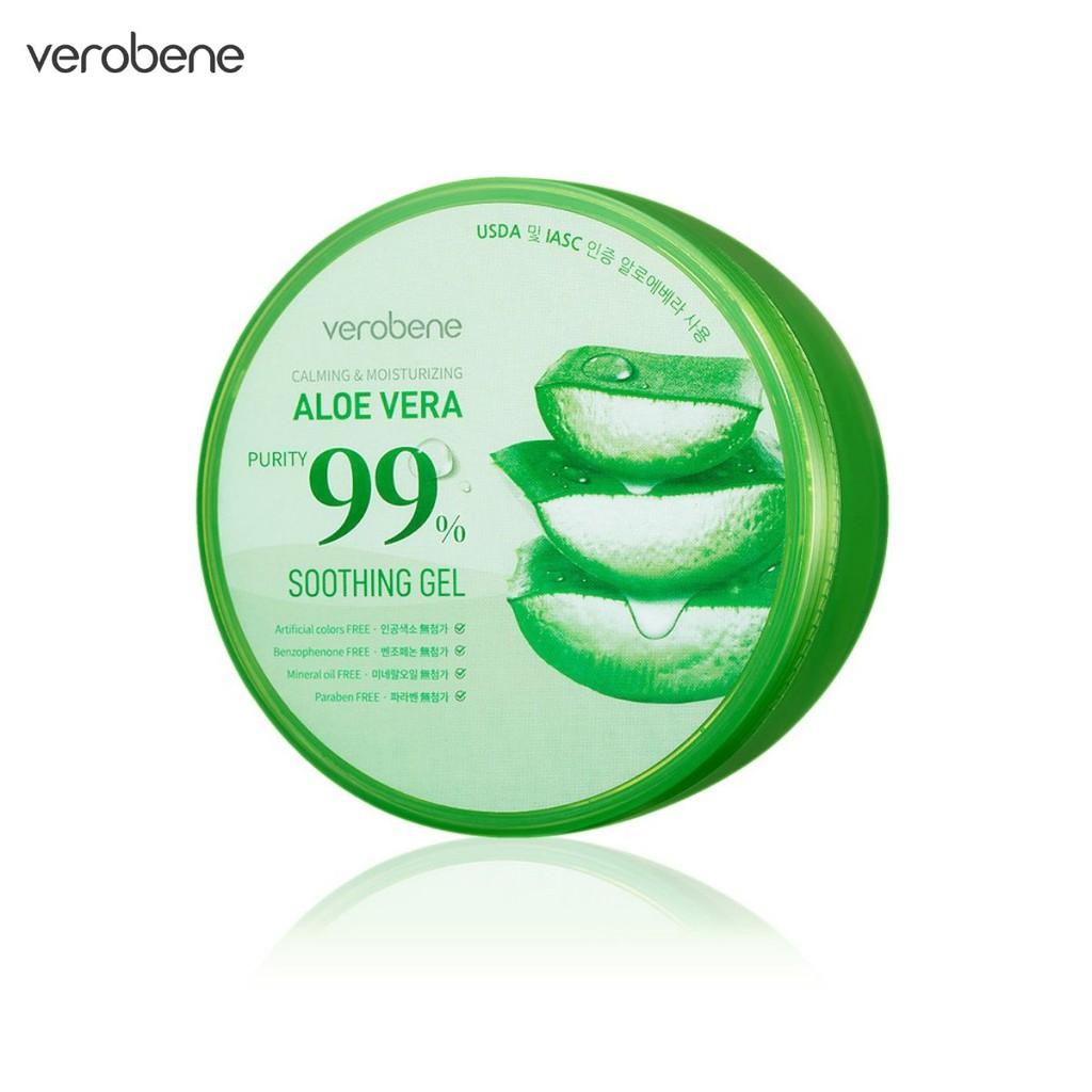 Gel dưỡng ẩm Lô Hội Aloe Vera Putity 99% Soothing Gel 300g