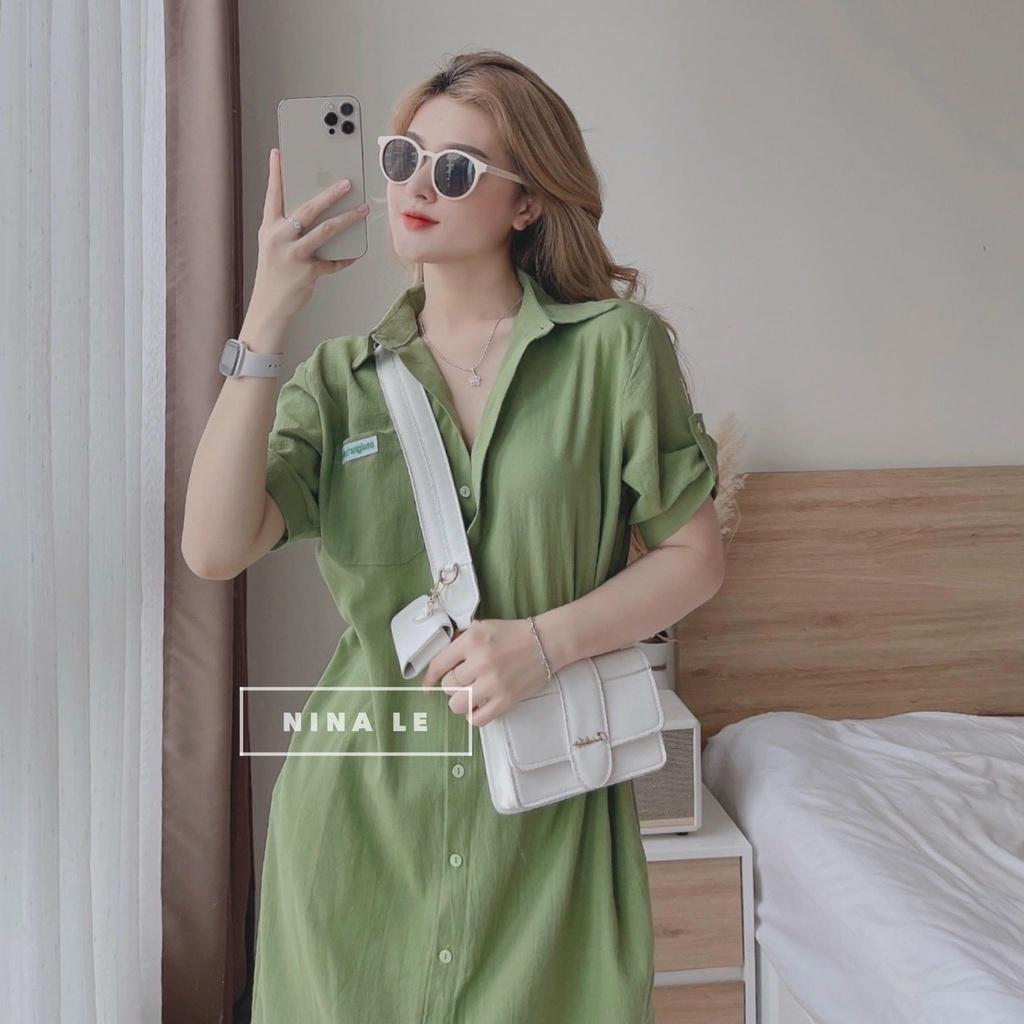 Đầm váy nữ suông dài họa tiết hoạt hình siêu đáng yêu, năng động dành cho các nàng