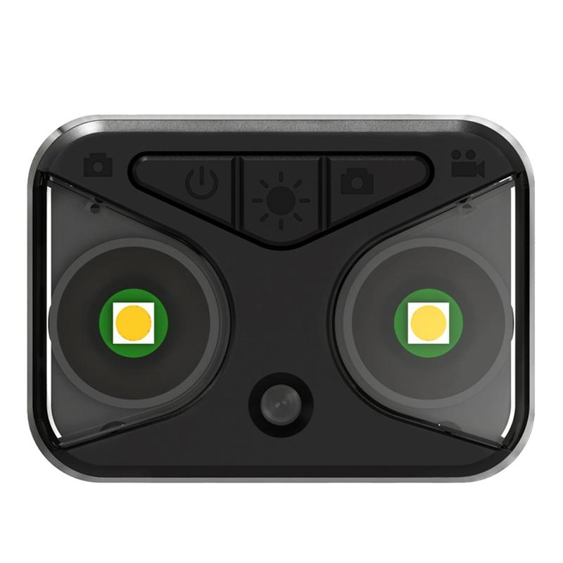 Bicycle Rearview Camcorder Camera Waterproof Sport Action Video Camera LED Lights HD720P For Motorcycle Helmet Cameras
