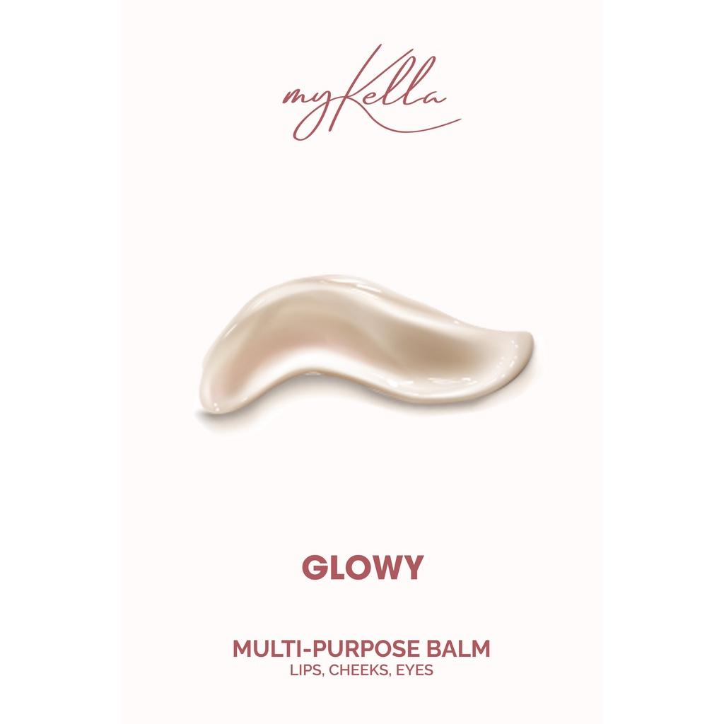 Kem Trang Điểm Má Hồng – Môi – Mắt myKella Multi-Purpose Balm Glowy (bắt sáng) (8.5g)