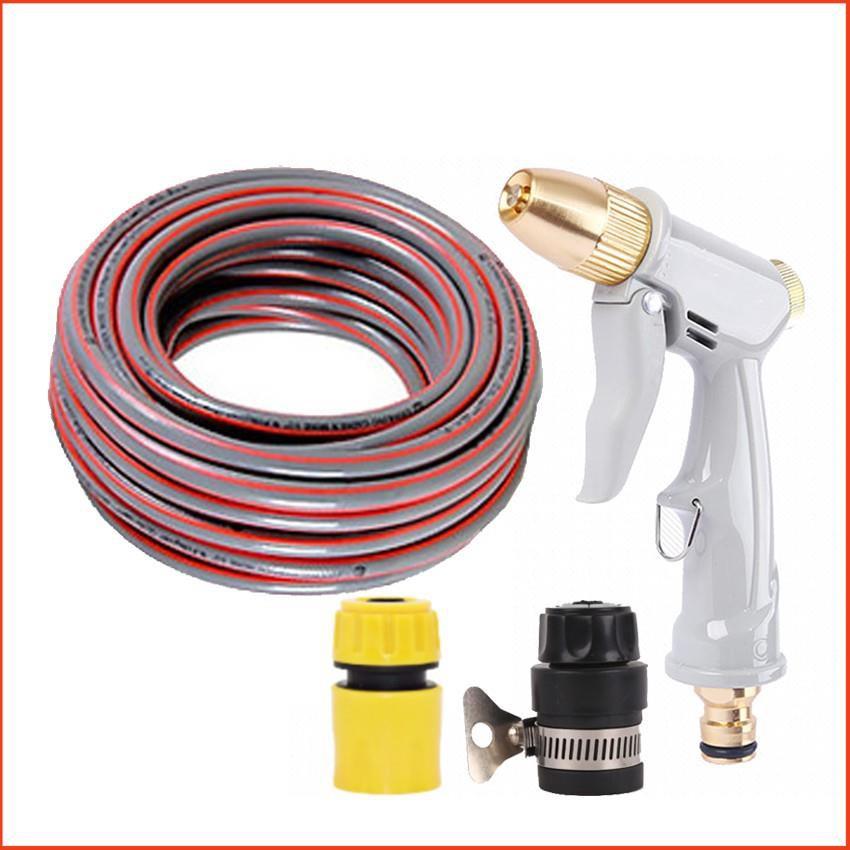Bộ dây và vòi xịt rửa xe tưới cây tăng áp 7-10M 206846
