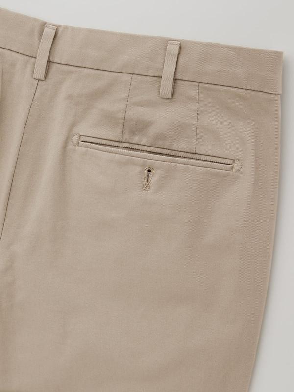 Quần Kaki Nam MEN Slim Fit Chino Flat Front Pants BEIGE - SIZE 29-30-32-34