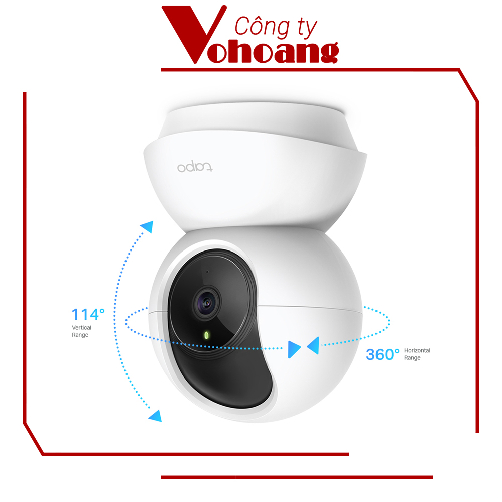 Camera Wi-Fi TP-Link Tapo C200 1080P (2MP) An Ninh Gia Đình Có Thể Điều Chỉnh Hướng - Hàng Chính Hãng
