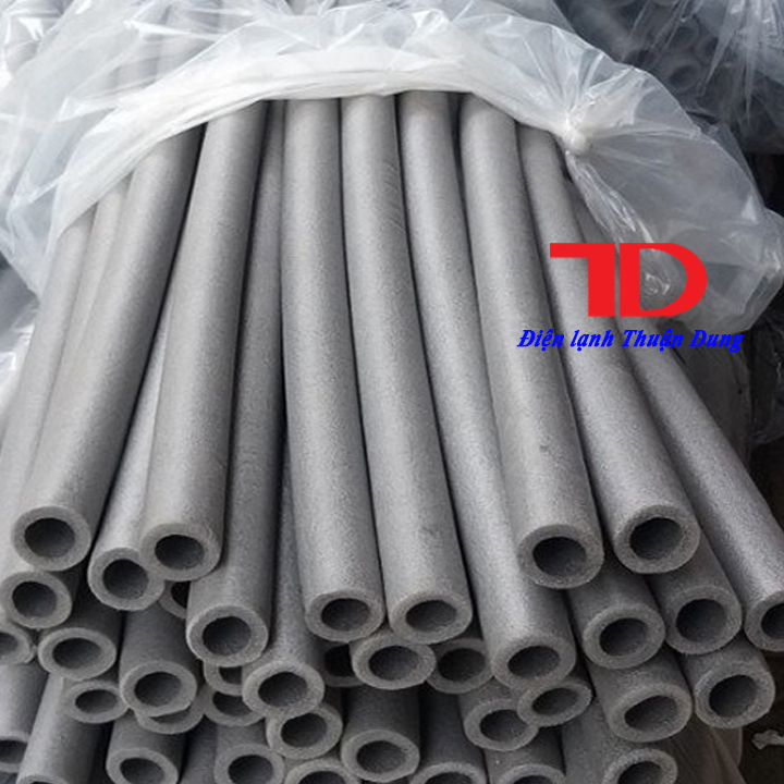 Ống gen cách nhiệt ống đồng điều hòa ĐƠN XÁM PHI 35 (loại dài 1 mét và 2 mét) hàng nhập khẩu - Điện Lạnh Thuận Dung