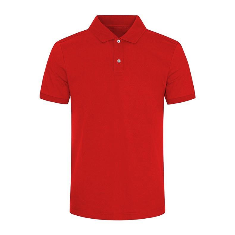 Áo Thun POLO Trơn Nam Tay Ngắn có cổ trụ đẹp vải Cotton dày mịn PL700