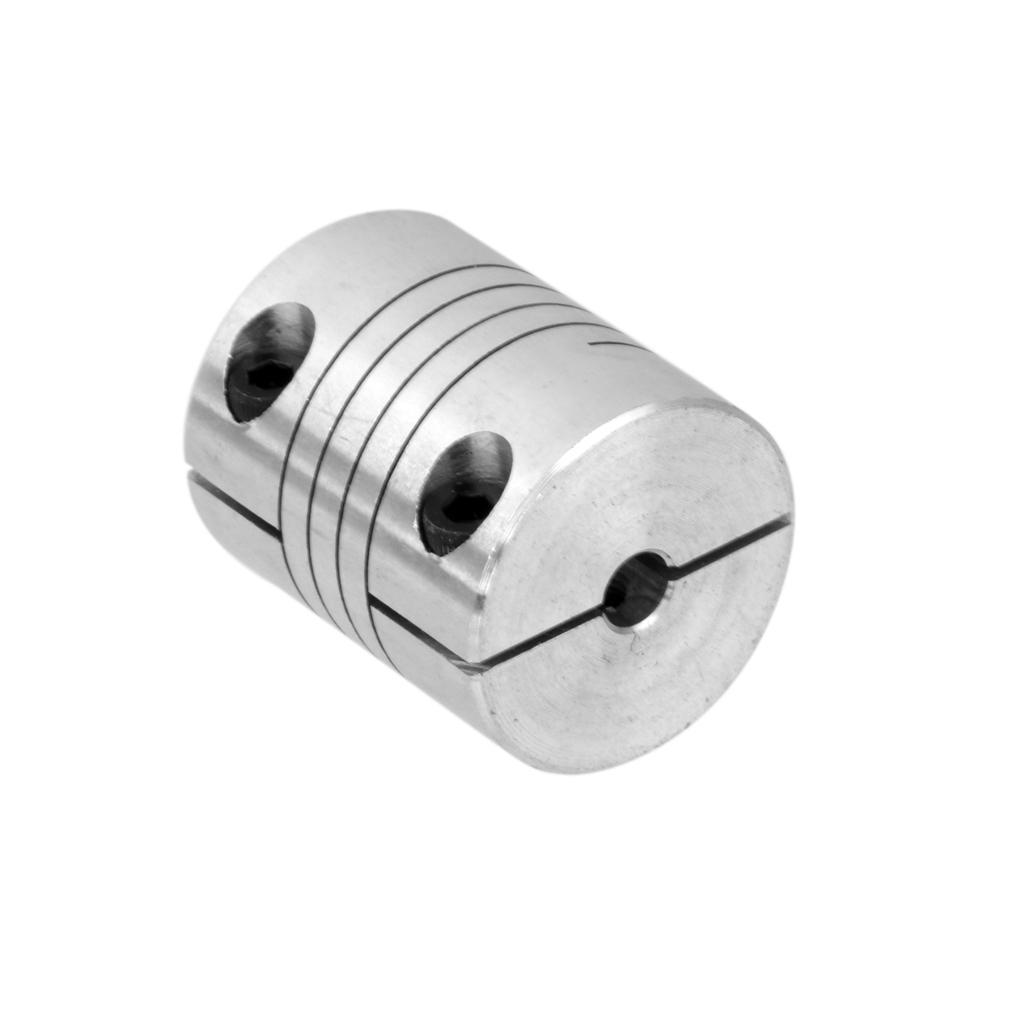 Stepper Motor Shaft Coupling Coupler Silver