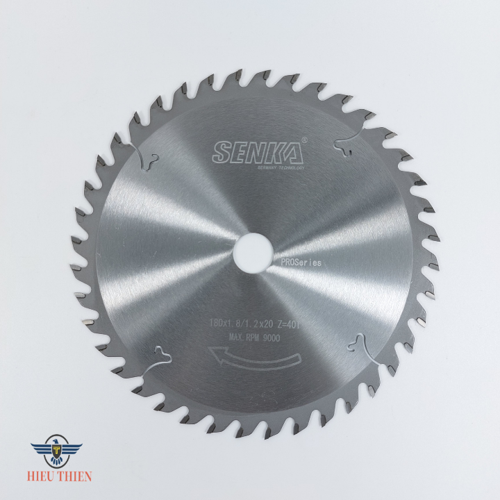 Lưỡi cắt gỗ hợp kim 180mm 40 răng SENKA