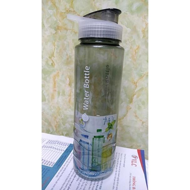 Bình Đựng Nước Uống 1000ml Nhựa Trong Suốt