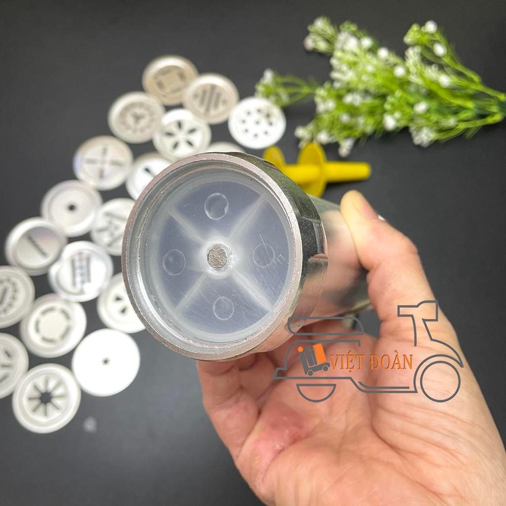 KHUÔN NHẤN BÁNH QUY, tạo hình COOKIES 3D sắc nét - INOX. Dụng cụ làm bánh chuyên nghiệp
