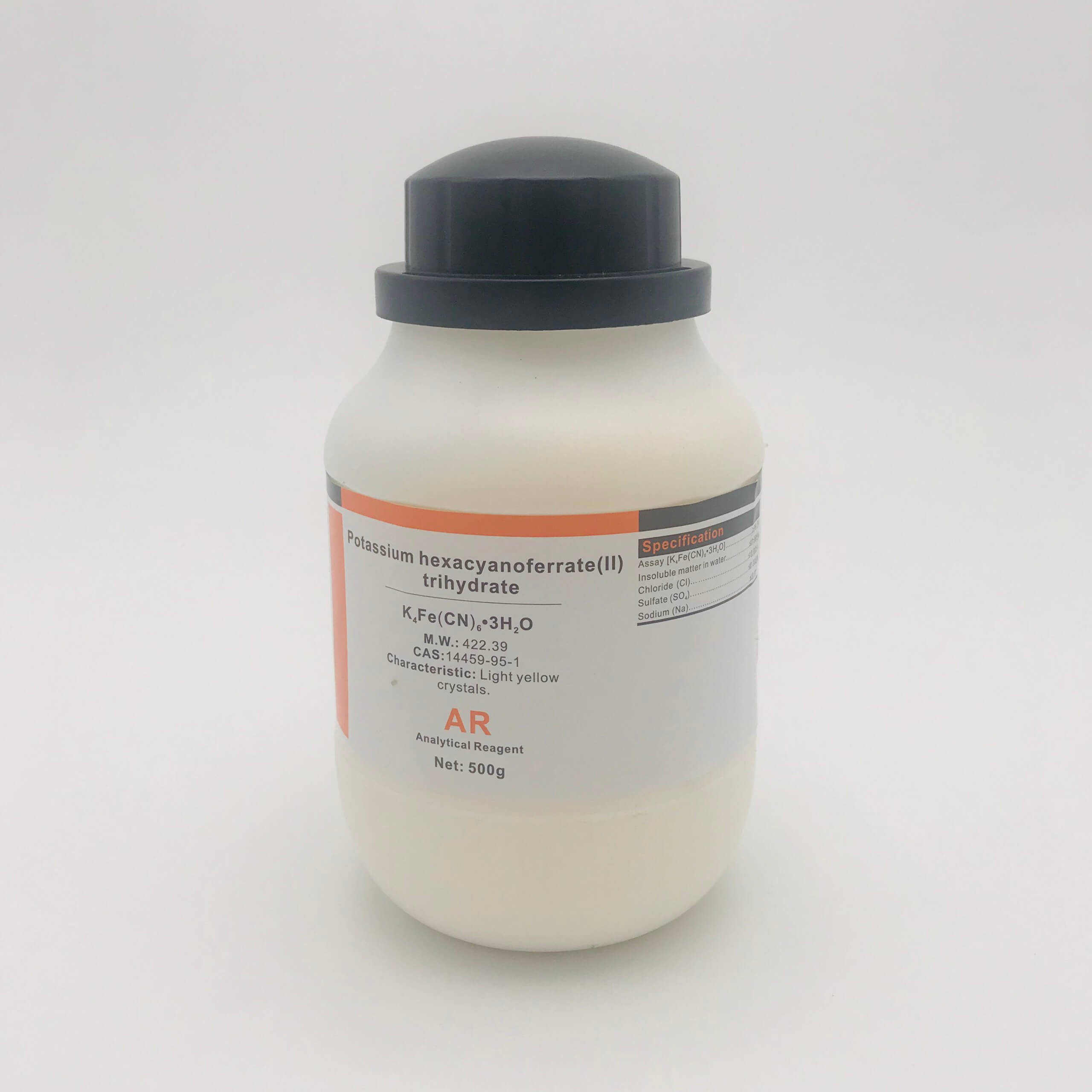 Potassium Hexacyanoferrate  Trihydrate