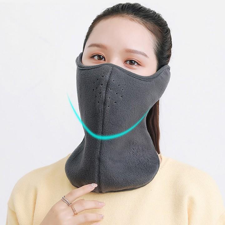 Khẩu Trang Bịt Mặt Bằng Nỉ Cao Cấp