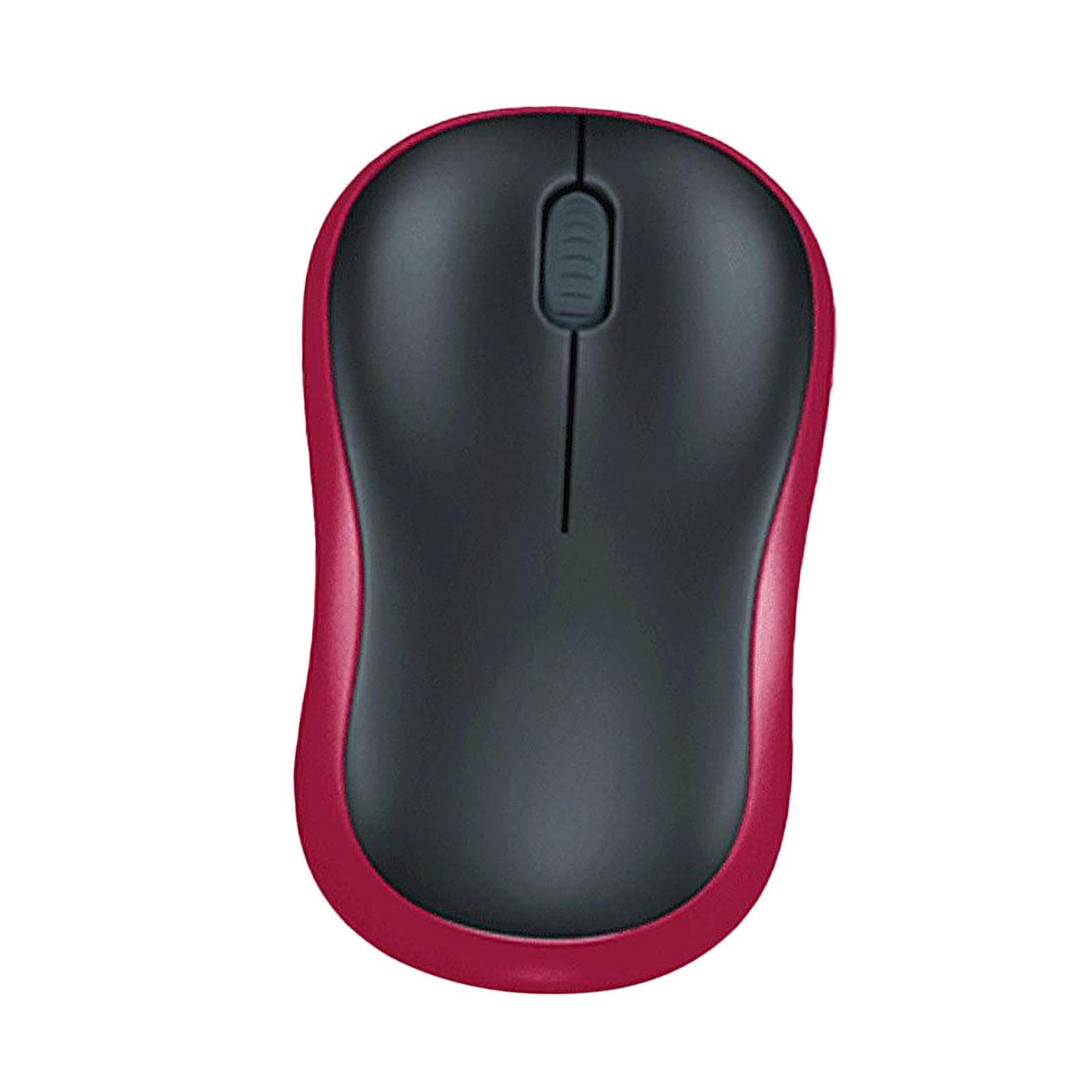 Slim Compact Wireless Mouse 1000dpi & USB Receiver for Laptops