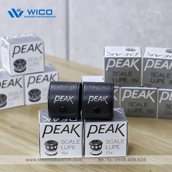 Kính Lúp Peak Cầm Tay Có Vạch Thước | Model: 2016-15X | Độ Phóng Đại 15X
