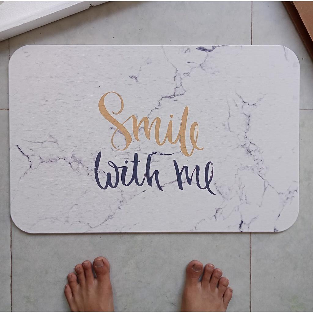 Thảm đá Nhật lau chân Siêu Thấm Hút để nhà tắm