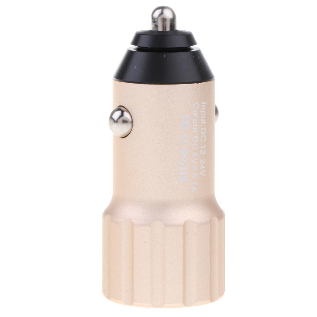Universal Dual USB Car Charger 2 Port Adapter for Smart Phone