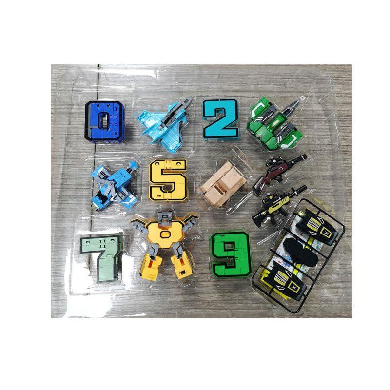 Đồ chơi Xếp hình robot từ con số