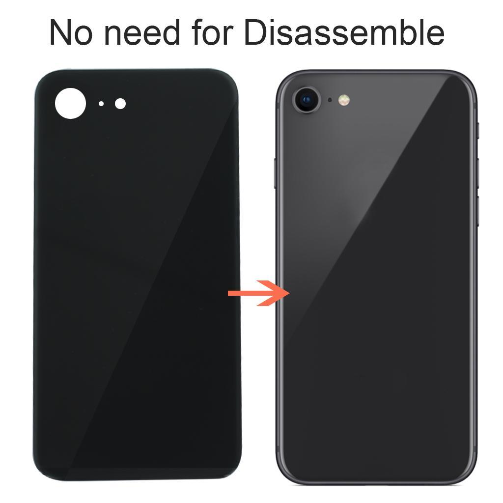 For Apple iPhone 8 Battery Back Cover Rear Glass - With Adhesive