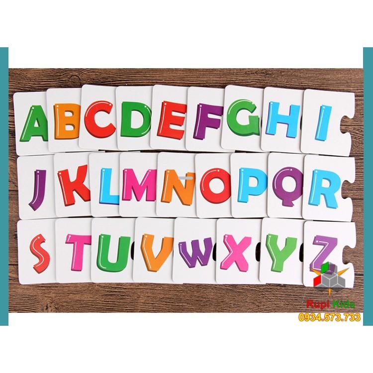 ️ Bảng chữ cái ️ Alphabet tiếng Anh - Ghép hình động vật