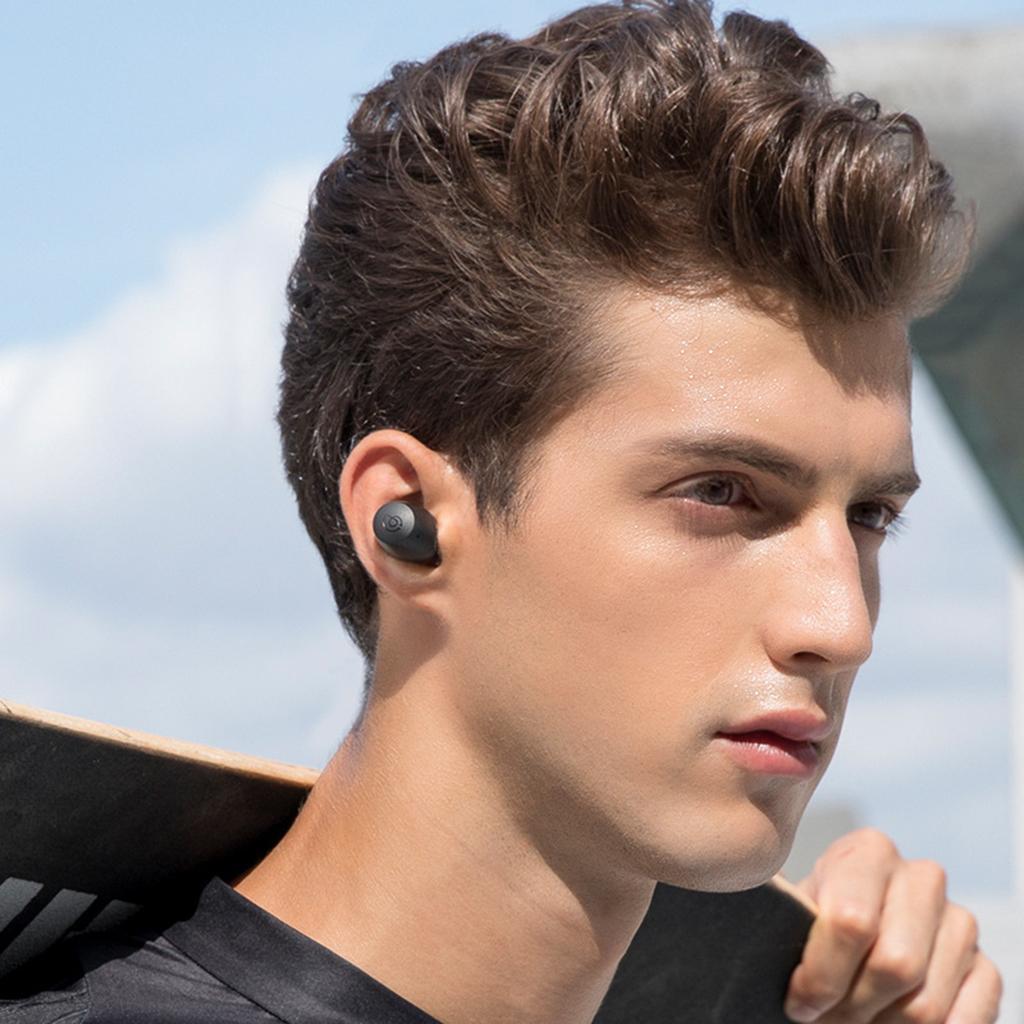 T16 Bluetooth 5.0 Wireless Headphones Stereo Earphones Earphones Black